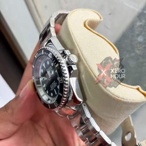 Rolex SEA Dweller || Single tone Silver Black  || AA+ || Rolex Box Single_img_2