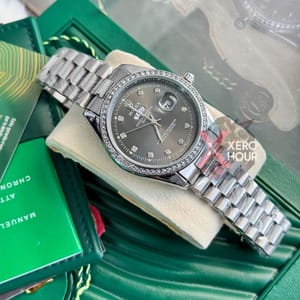 Rolex Day Date || Silver Grey || AA+ || Rolex Box Single_img_0