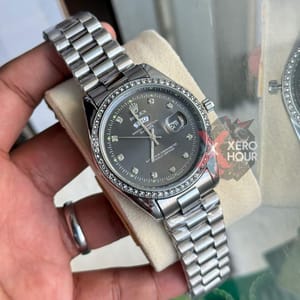 Rolex Day Date || Silver Grey || AA+ || Rolex Box Single_img_2