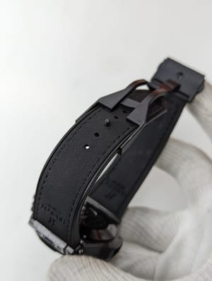 Hublot Gun Metal Quartz Watch_img_5