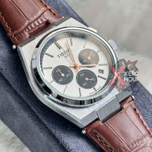 Tissot PRX Chronograph || Active || Brown Silver_img_1