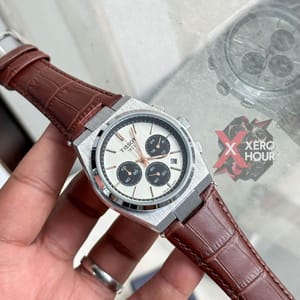 Tissot PRX Chronograph || Active || Brown Silver_img_3