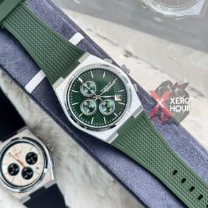 Tissot PRX Chronograph || Active || Silicon Strap || Green_img_0