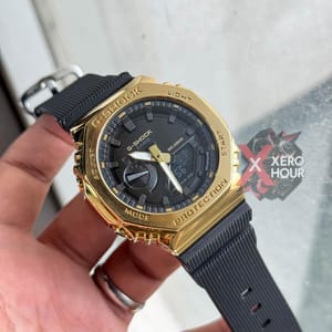 G shock || AAA Grade || All dial Functional || Golden_img_3