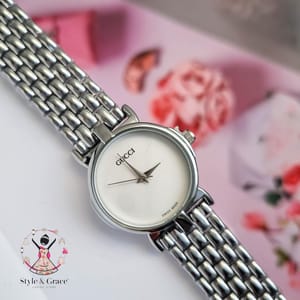 Gucci Ladies Silver & White Dial_img_1