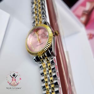 Rolex Jublee Chain Dual Tone Pink Dial_img_1
