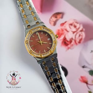 Audemars Piguet Royal Oak Dual Tone || Red Dial_img_3