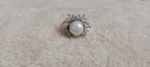 Pearl Adjustable Finger Ring_img_2