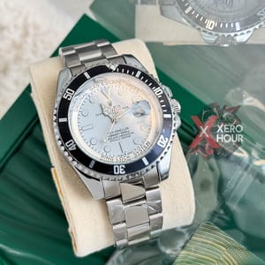 Rolex Submariner || Version 2 || Silver Black || With Box_img_3