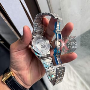 Audemars Piguet || Royal Oak || Dual Tone || Rose Gold Black Dial_img_2