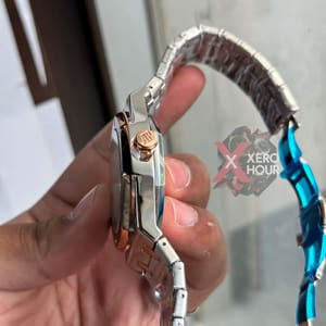 Audemars Piguet || Royal Oak || Dual Tone || Rose Gold White Dial_img_3