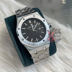Audemars Piguet || Royal Oak || Single Tone || Black Dial_img_1