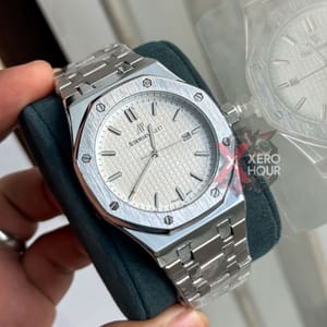 Audemars Piguet || Royal Oak || Single Tone || Silver white FULL_img_2