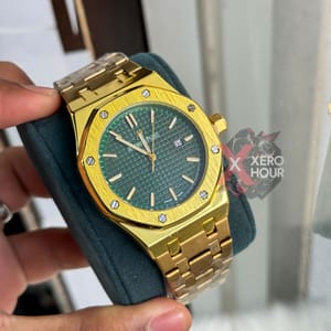 Audemars Piguet || Royal Oak || Golden Tone || Green_img_4
