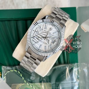 Rolex New Single Tone || 3D Dial Texture || with Brand box ||  White_img_1