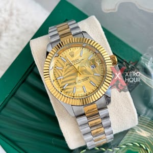 Rolex New Dual Tone || Oyster Perpetual || with Brand box || Gold dial_img_0