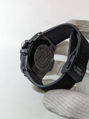 Hublot Gun Metal Quartz Watch_img_3