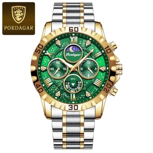 POEDAGAR 973 Luxury Watch for Man Quartz Sports Men watch Luminous Stainless Steel ( Free Home Delivery 🔥)_img_7