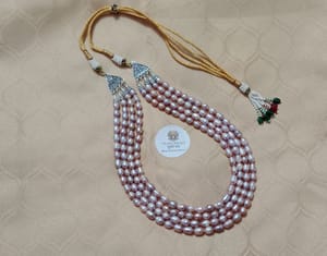 4 Layer Pearl Necklace