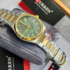 Curren || Dual Tone || Green Dial_img_2