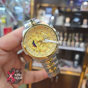 Edifice Master Grade || Japan Movement | Chain Style | Dual Tone Blue Dial_img_0