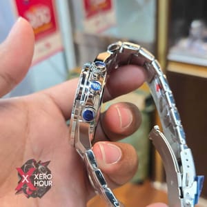 Edifice Master Grade || Japan Movement | Chain Style | New Heavy Blue Weight_img_2