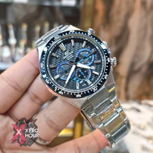 Edifice Master Grade || Japan Movement | Chain Style | Carbin edition Blue_img_0