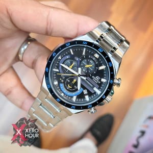 Edifice Master Grade || Japan Movement | Chain Style | Tough Solar Blue_img_1