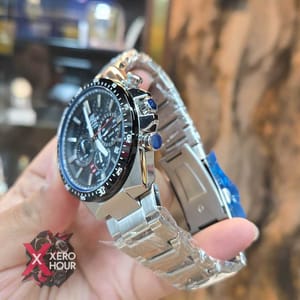 Edifice Master Grade || Japan Movement | Chain Style | Carbon Edition Light Black_img_3