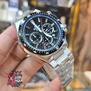 Edifice Master Grade || Japan Movement | Chain Style | Carbon Edition Light Black_img_1