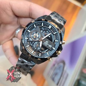 Edifice Master Grade || Japan Movement | Chain Style | Full Black EFR Series_img_0