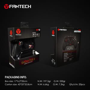 FANTECH GP13 SHOOTER II Wired Gaming Controller Gamepad Joystick for PC / PS3_img_5