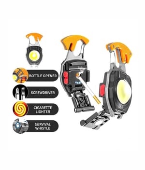 GearUP 6 In 1 Multifunctional Rechargeable Kitchen Survival Light with Lighter.