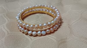 Peach Pearl Bangle_img_1
