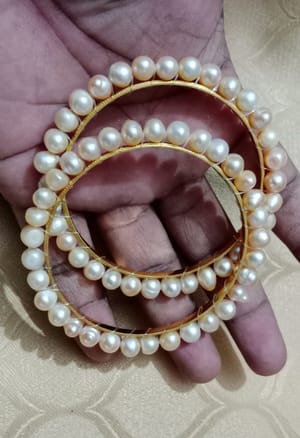 Peach Pearl Bangle_img_2