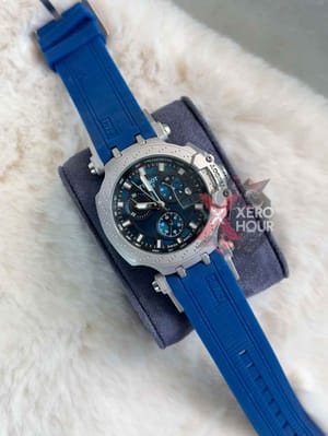 Tissot AA Silicon Sport Chronograph | Blue Silver | Blue dial_img_0