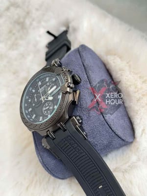 Tissot Silicon Chronograph | Sport Pattern | Full Black_img_1