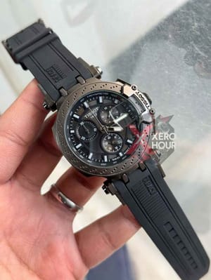 Tissot Silicon Chronograph | Sport Pattern | Full Black_img_3