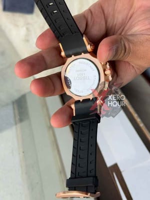 Tissot Silicon Chronograph | Sport Pattern | Black Gold | black_img_2