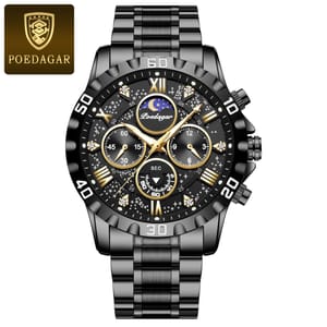 POEDAGAR 973 Luxury Watch for Man Quartz Sports Men watch Luminous Stainless Steel ( Free Home Delivery 🔥)_img_6
