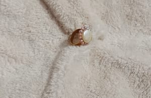 Exclusive Coin Pearl Finger Ring_img_1