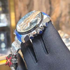 Edifice Master Grade || Japan Movement | Chain Style | Silver Black_img_2