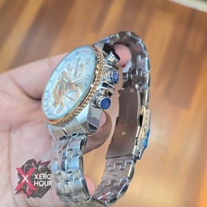 Edifice Master Grade || Japan Movement | Chain Style | Silver Black_img_2