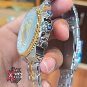 Edifice Master Grade || Japan Movement | Chain Style | Silver Black_img_3