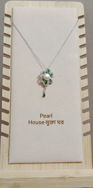 Exclusive Pearl Silver plating Pendent_img_0