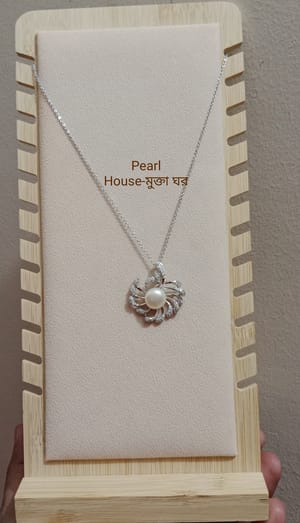 Exclusive Pearl Silver plating Pendent_img_2