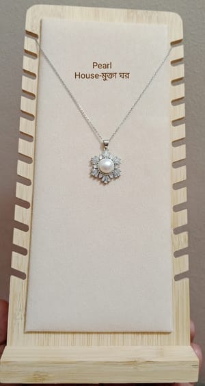 Exclusive Pearl Silver plating Pendent_img_3