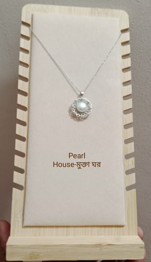 Exclusive Pearl Silver plating Pendent_img_11