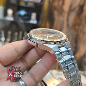 Edifice Master Grade || Japan Movement | Chain Style | New Heavy witth black dial_img_6