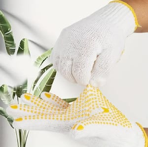 Cotton Dotted Hand Gloves_img_1